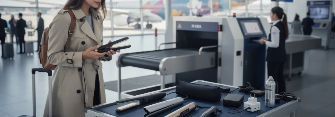 peut-on-emporter-un-lisseur-en-avion